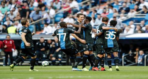 كلوب بروج يلحق بريال مدريد رقما سلبيا غير مسبوق في تاريخه الأوروبي